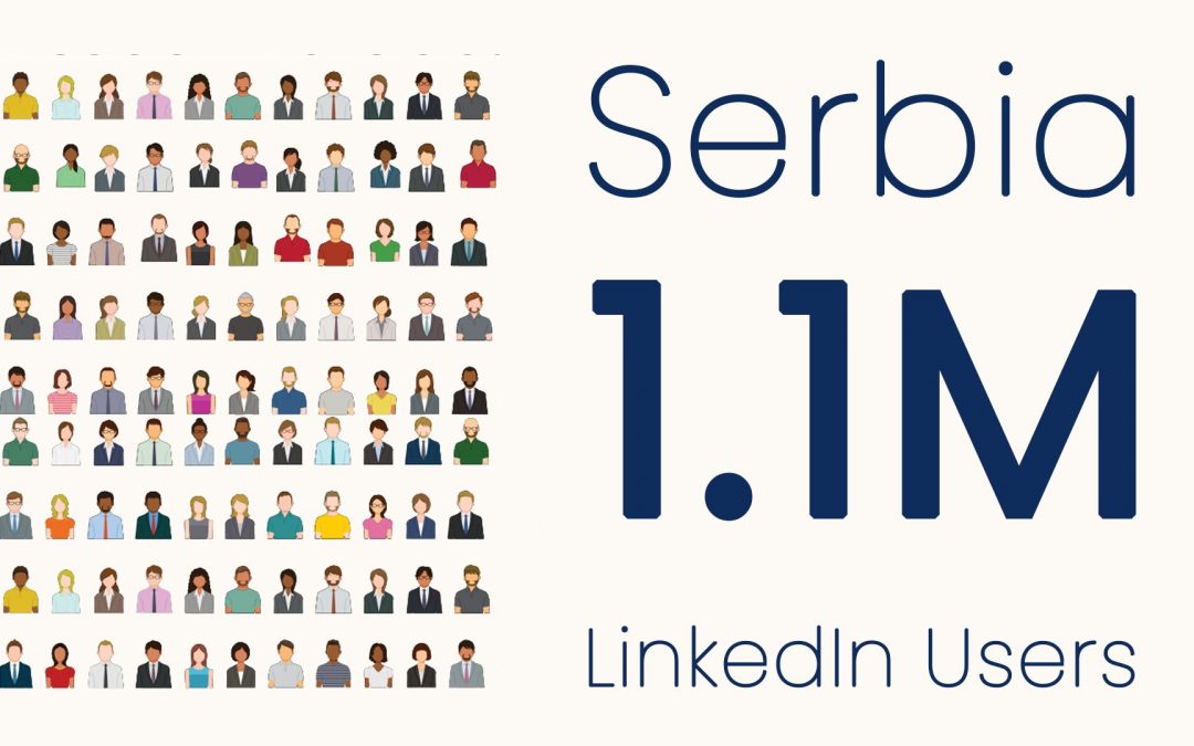 LinkedIn u Srbiji prešao 1.1 milion korisnika!🎉🎉🎉