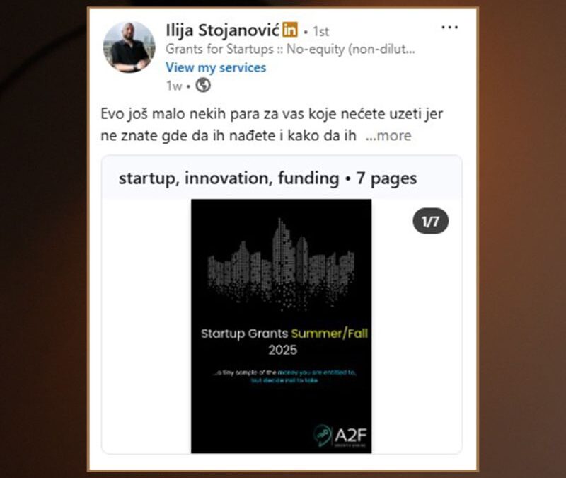 O čemu je dobro da pišete na LinkedIn-u