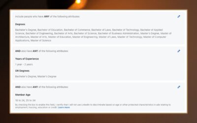 Zašto koristiti dva ista filtera u jednoj postavci kampanje na LinkedIn-u?